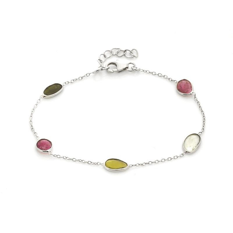 Bracciale tormaline multicolori — per portare la luce del sole
