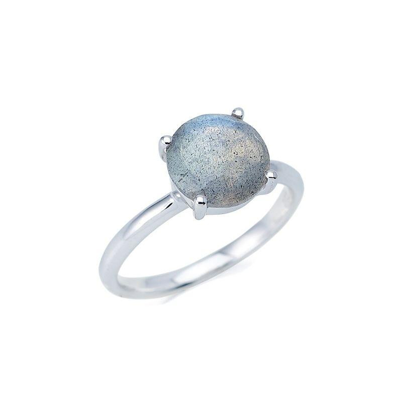 Anello labradorite multicolore — per portare l'essenza della natura