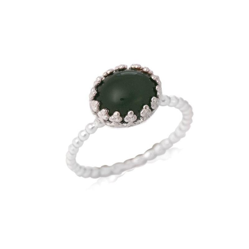 Anello avventurina verde — per evocare l'essenza della natura