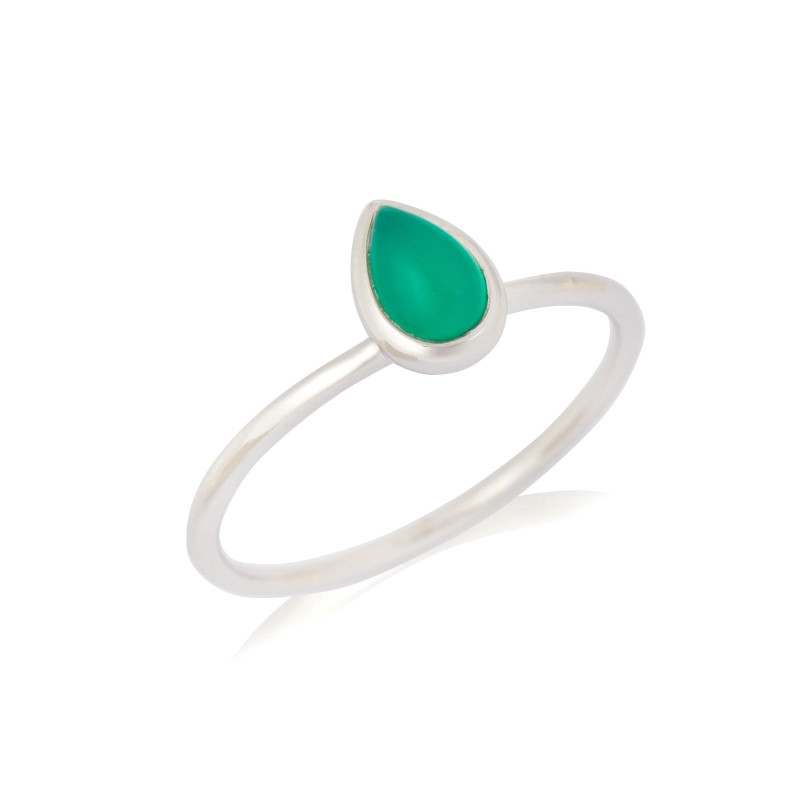 Anello Onice Verde — Per ricordare il tuo viaggio