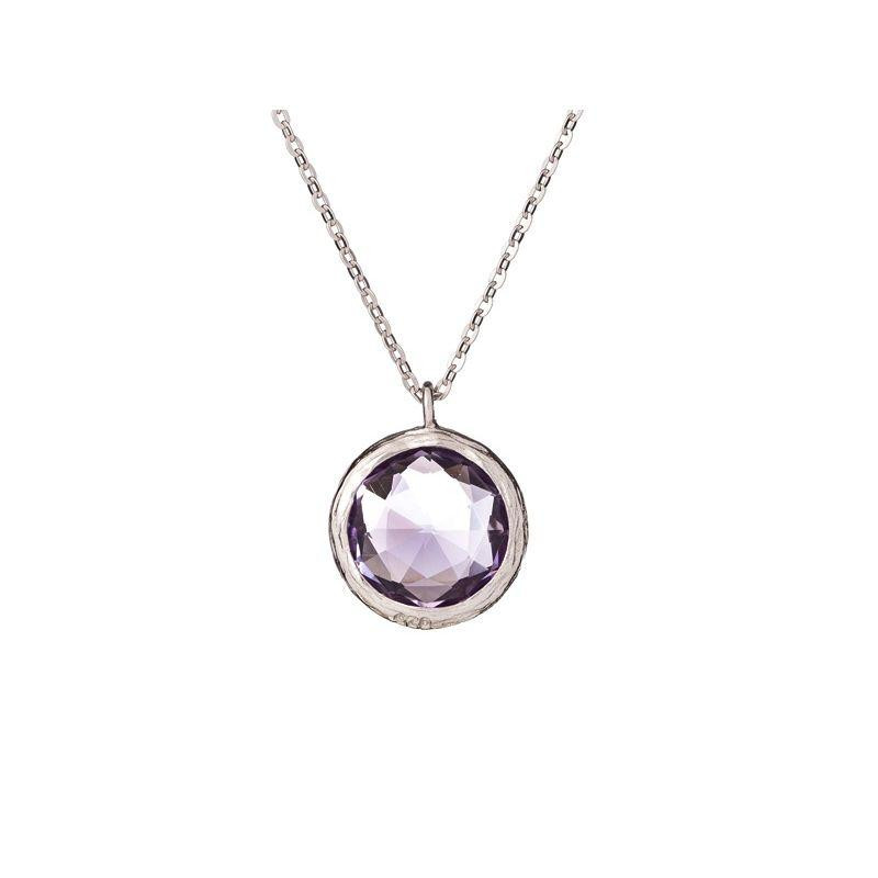 Collana in argento 925 rodiato
