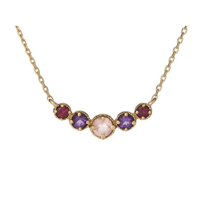 Collana pietre multicolori — per incantare il giorno