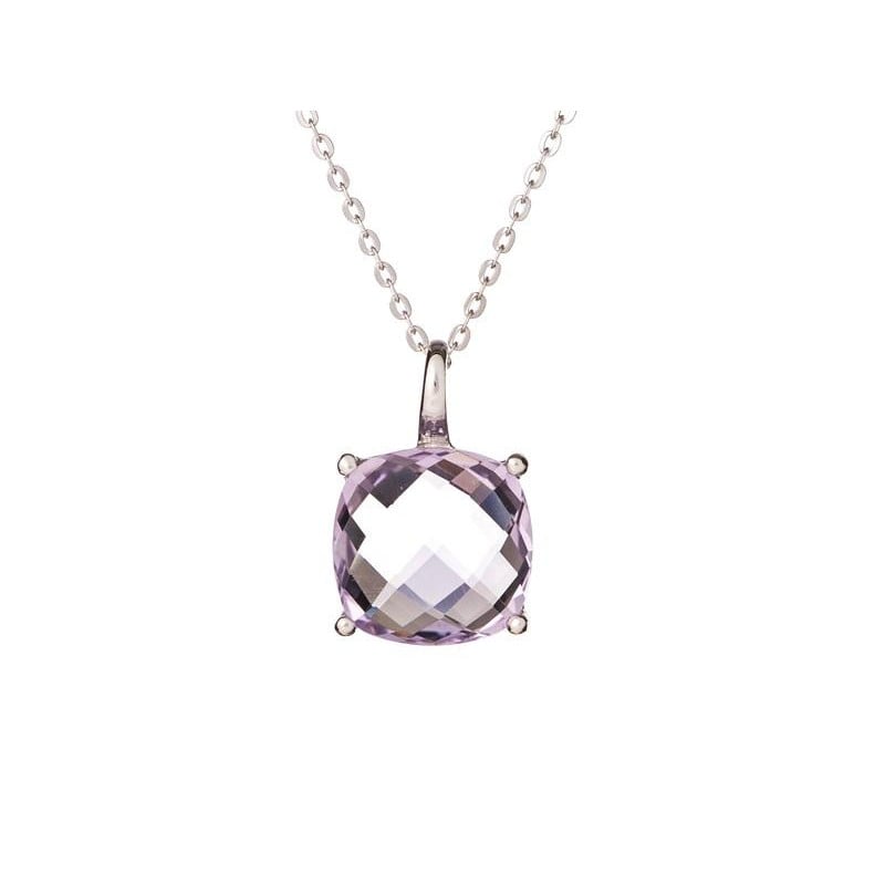 Collana ametista viola — per evocare l'essenza di te stesso