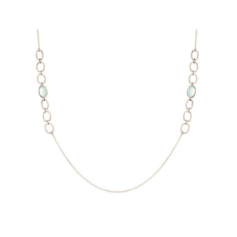 Collana calcedonio azzurro — per evocare l'oceano