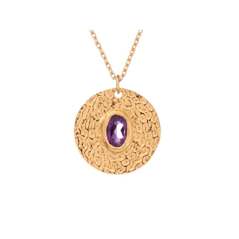 Collana ametista viola — per trasmettere l'essenza