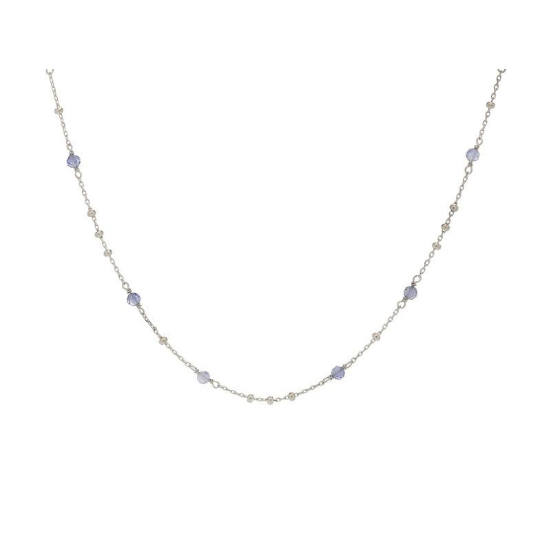 Collana iolite blu — per incarnare la purezza