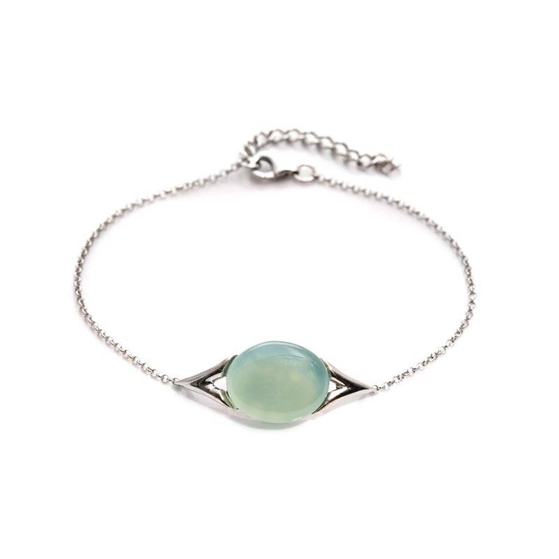Bracciale agata acquamarina — per custodire i tuoi sogni