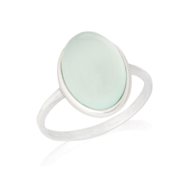 Anello agata acqua naturale tinta — per evocare ricordi speciali