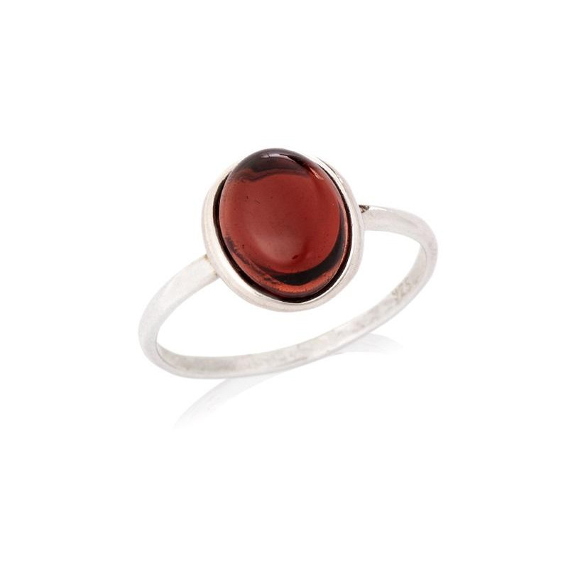 Anello granato rosso naturale — per evocare le tue passioni