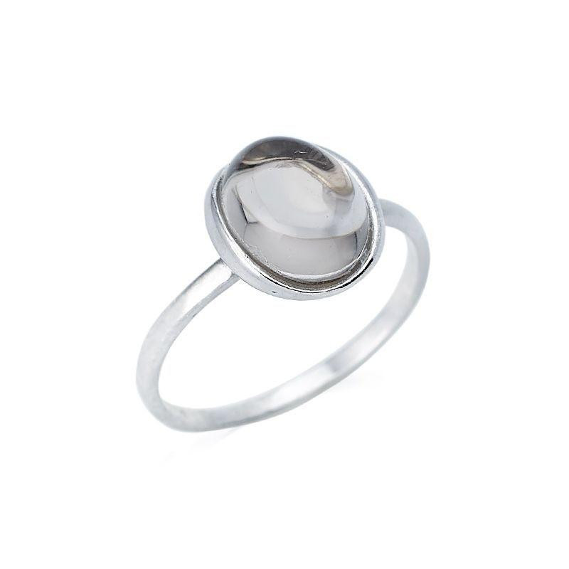 Anello quarzo fumé naturale — per trasparenza interiore