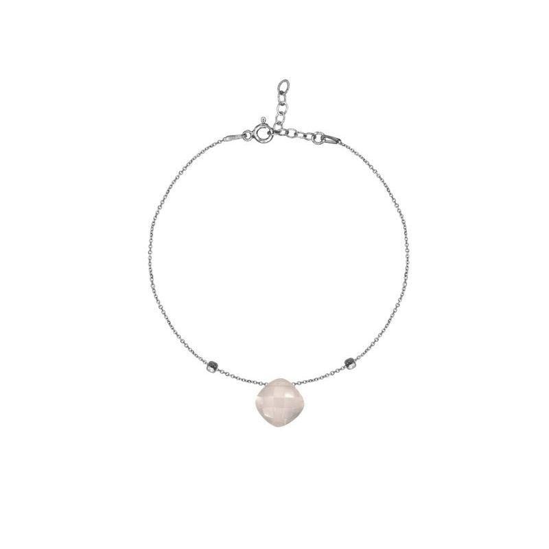 Bracciale quarzo rosa — per portare la dolcezza