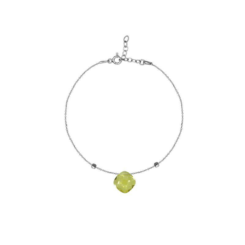 Bracciale quarzo giallo — per evocare memorie dolci