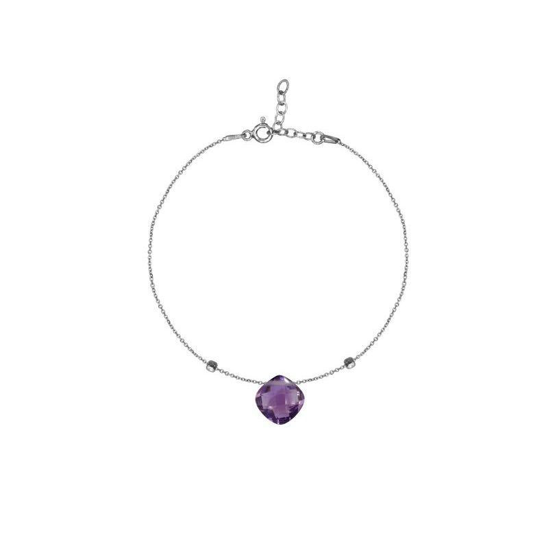 Bracciale ametista viola — per portare con te l'essenza della notte