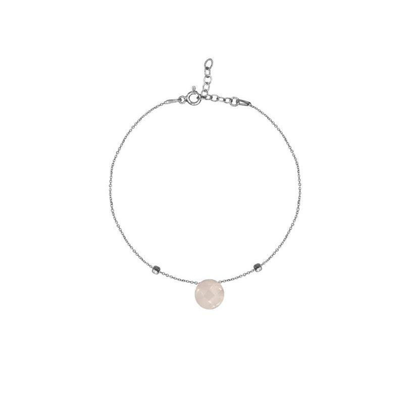 Bracciale quarzo rosa — per trasmettere amore
