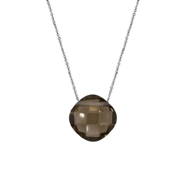Collana Quarzo Fumé — Per Portare l'intensità del Silenzio