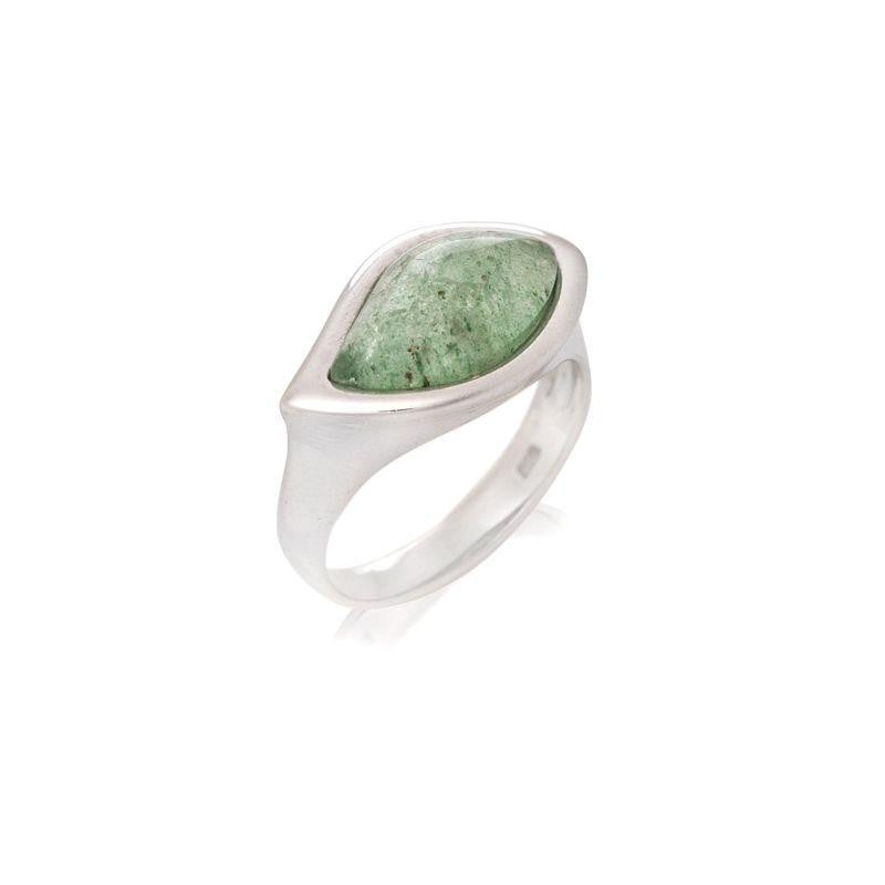 Anello avventurina verde — per intrattenere l'anima