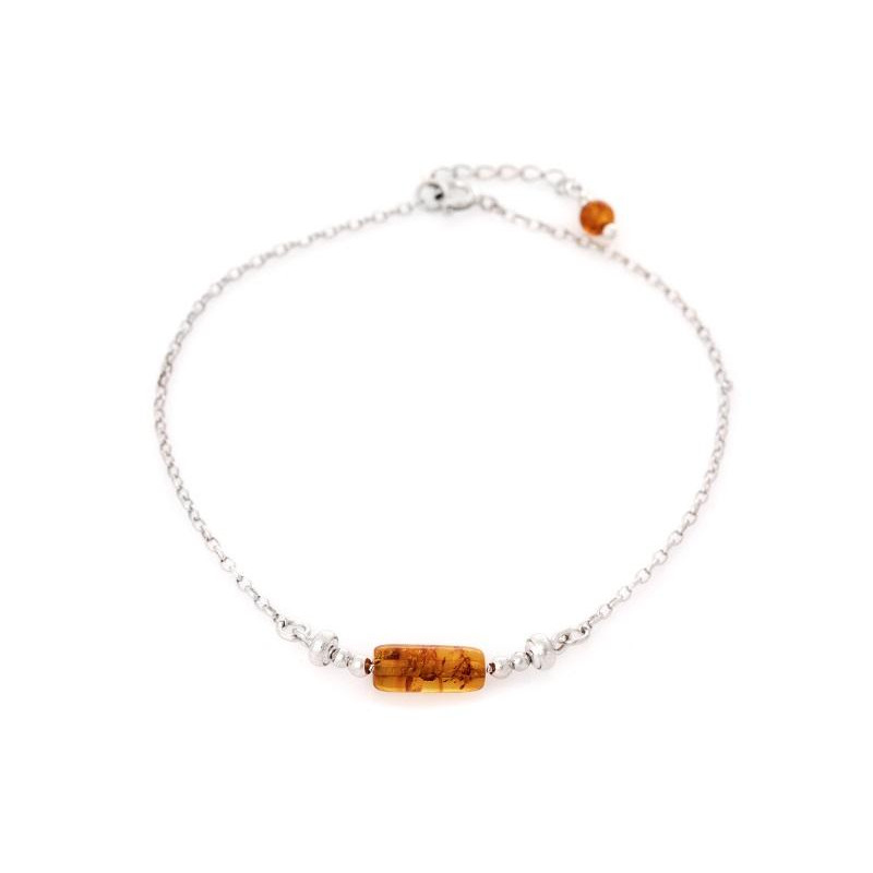 Bracciale ambra cognac — per racchiudere i tuoi sogni