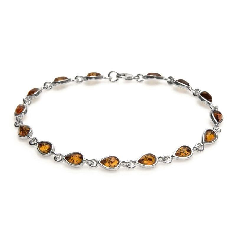 Bracciale ambra cognac — per condire il tuo stile