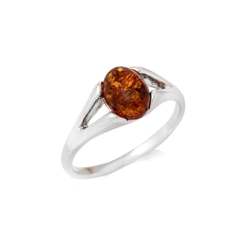 Anello ambra cognac — per portare il mare dentro di te
