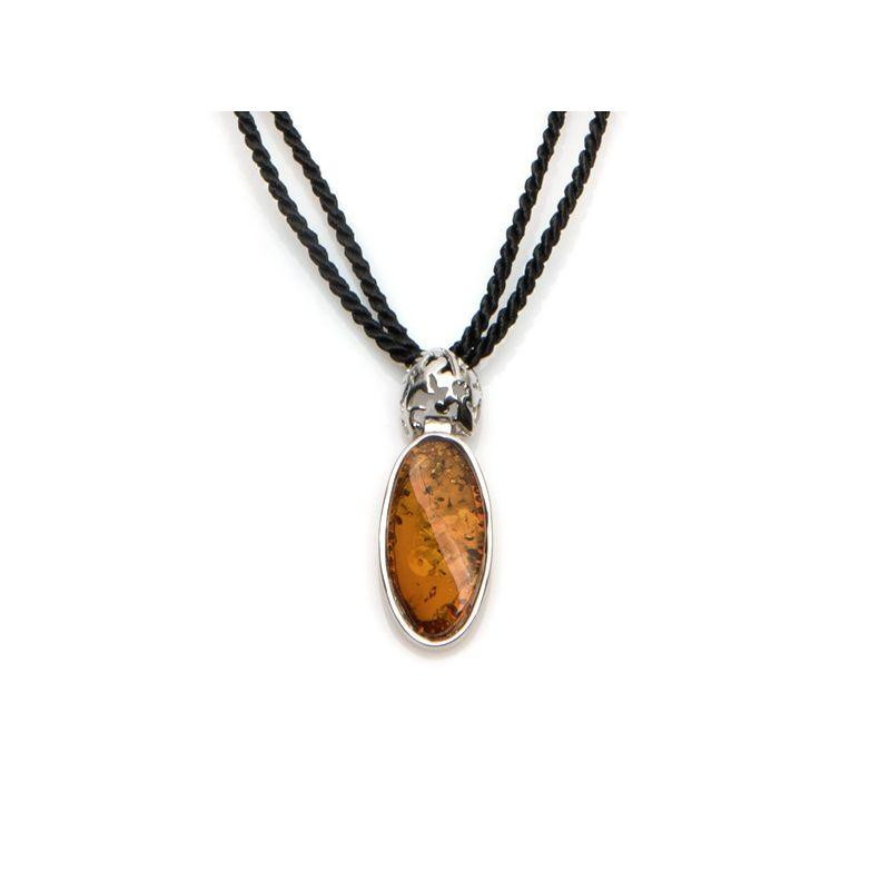 Collana ambra cognac — per evocare i mari del passato