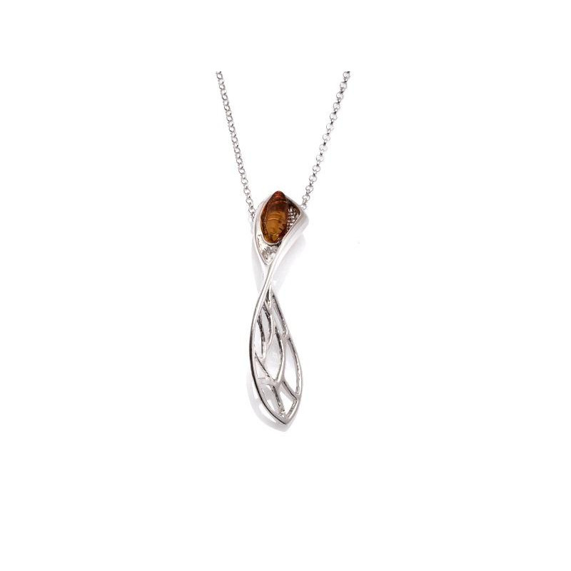 Collana ambra cognac — per racchiudere il passato