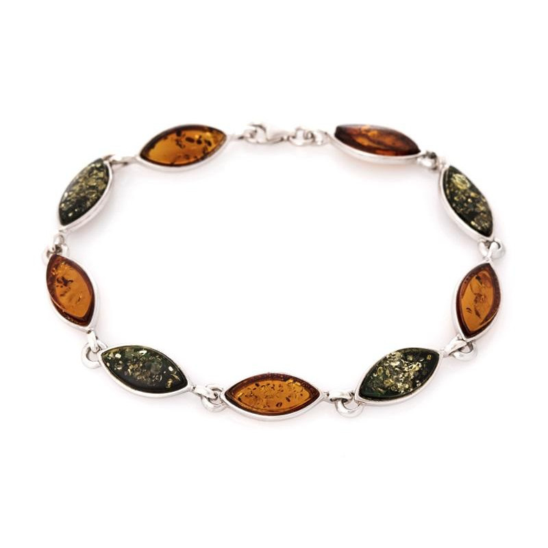 Bracciale ambra multicolore — per catturare i tuoi sogni