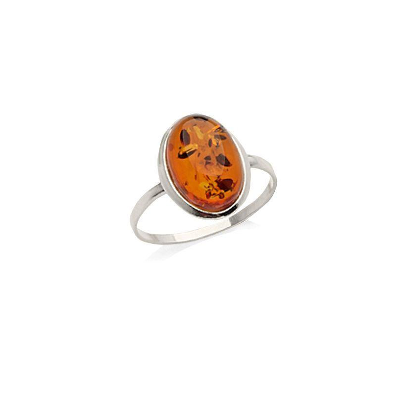 Anello ambra cognac — per evocare momenti speciali