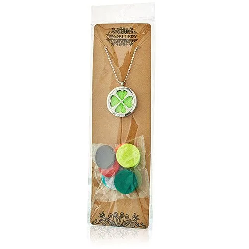 Aromatherapy Jewellery Necklace Leaf 30mm — foto 4