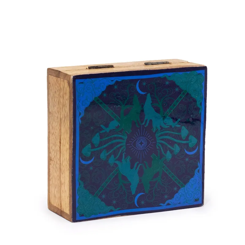 Med Square Scatola 13.5x13.5x6cm Hop Hare