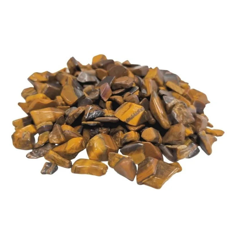 Tiger Eye Gemstone Chips Bulk 1KG — foto 2