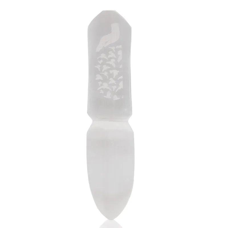 Selenite Ritual Knife Releasing Bonds — foto 6