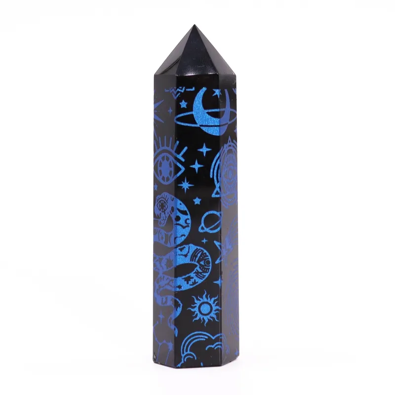 Nero Obsidian Points Mystic Story Midnight Blu — foto 3