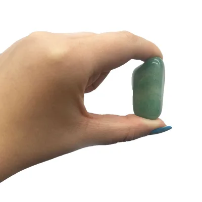 Pack of 18 XL Tumble Stones - Aventurine Xtra Light — foto 1