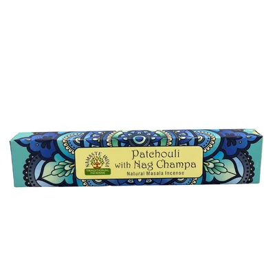 Namaste Mandala Masala Incenso Patchouli With Nag Champa