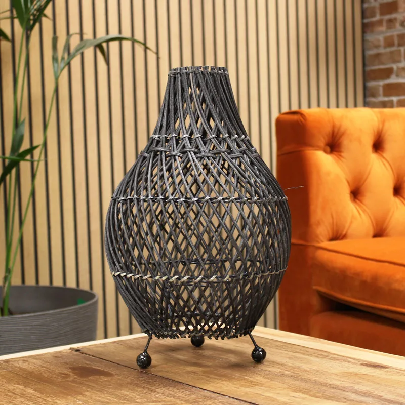 Rattan Table Lamps Naturale — foto 3