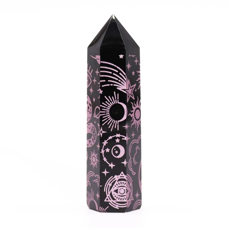 Nero Obsidian Points Mystic Story Rosa Pink — foto 1
