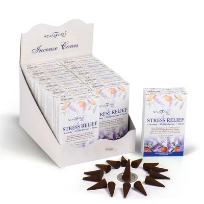 Stress Relief Incenso Cones