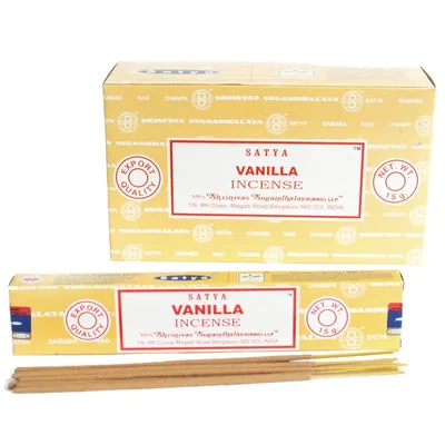 Satya Incenso 15gm - Vaniglia — foto 1