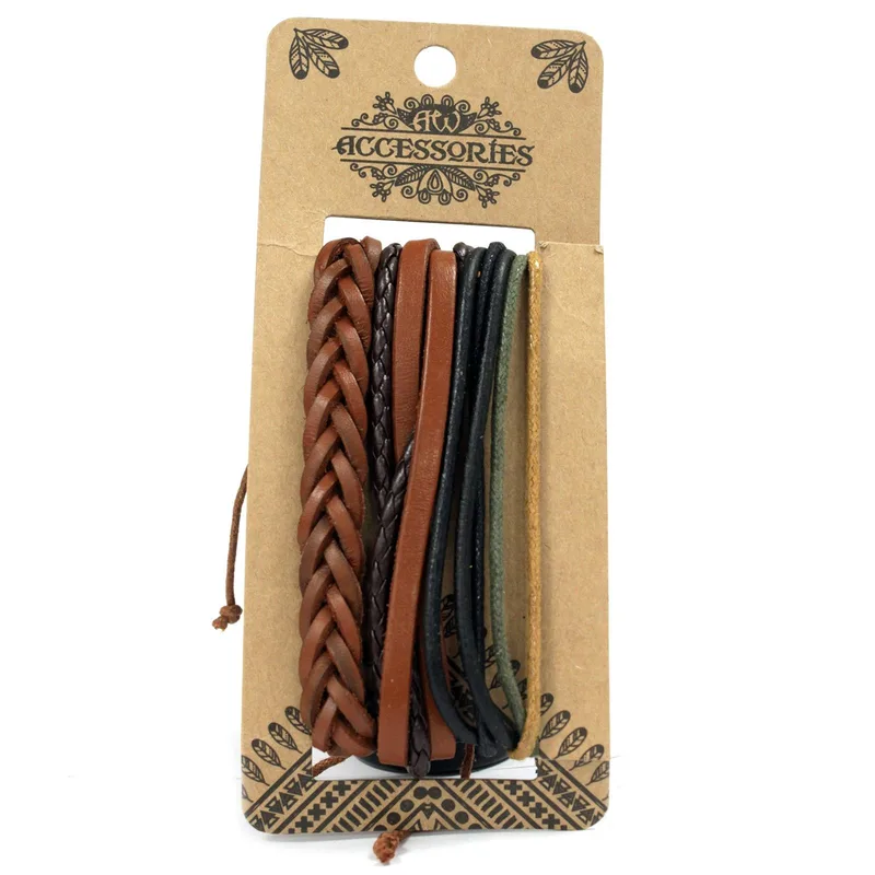 Mens Bracelet Sets - Tanned & Interesting (asst) — foto 3