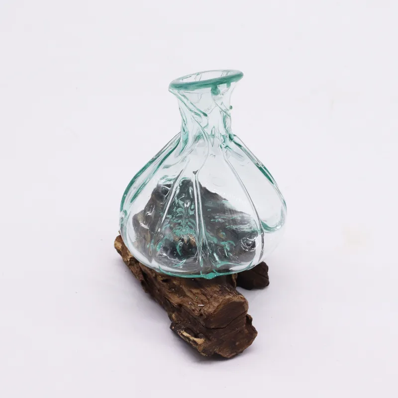 Molten Glass Fancy Mini Decanter on Legno 24cm — foto 6