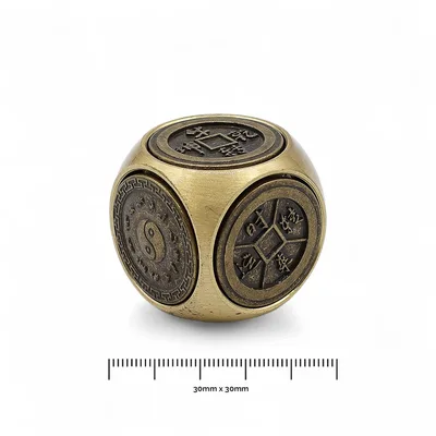 Feng Shui Fortune Traditional Zodiac Symbol Dice