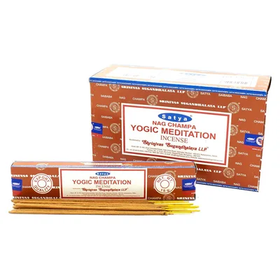 Satya Incenso Sticks 15g - Yogic Meditation — foto 1