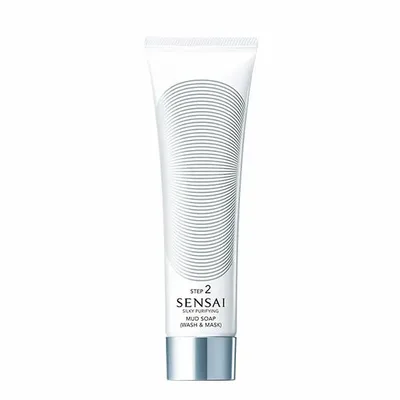 Kanebo Sensai Silky Purifying Mud Soap Wash and Mask 125ml Nuovo