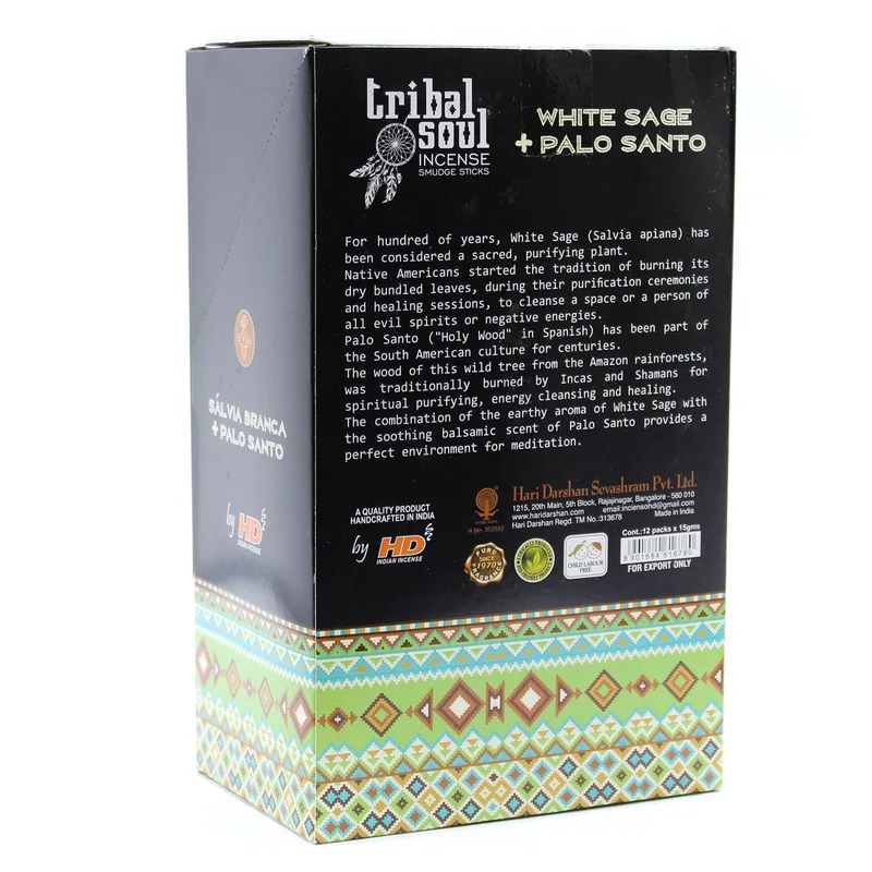 Tribal Soul Incesne - Bianco Sage + Palo Santo — foto 5