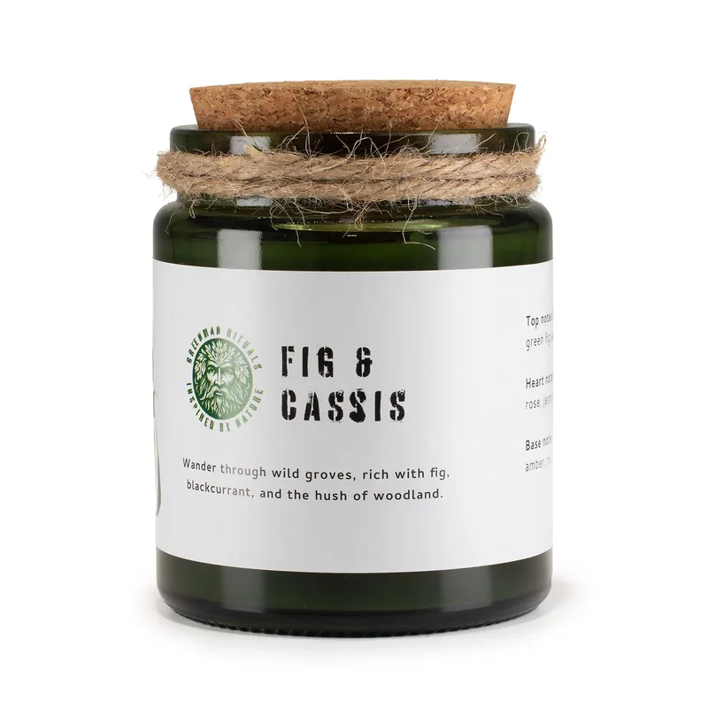 Greenman Woodwick Soy Candela Crushed Fig & Cassis — foto 6