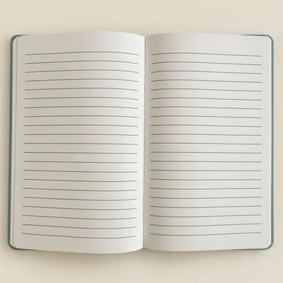 Dark Blu Velvet Notebook - 80 pages - Stay Selvatico Moon Child