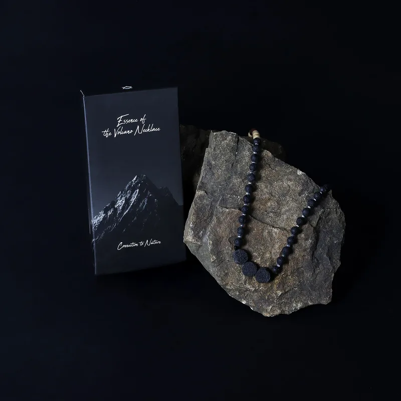 Essence of the Volcano Necklace Connection to Nature — foto 2