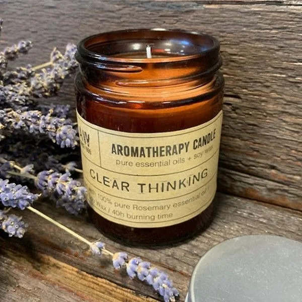 Aromatherapy Soy Candela 200g - Clear Thinking
