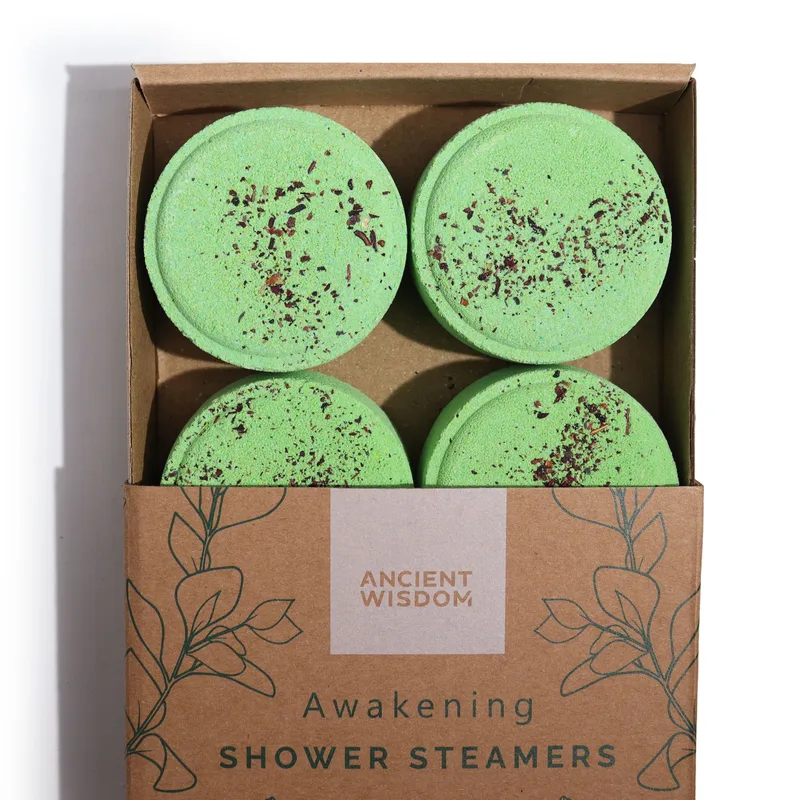Zen Shower Steamers - Therapy Wellness Quartet - Awakening Verde