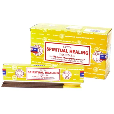 Satya Incenso 15gm - Spiritual Healing — foto 2